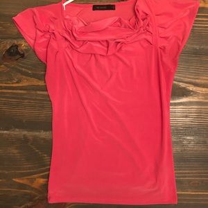 The Limited short sleeve pink blouse size S